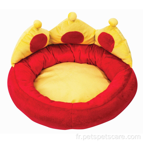 Lit de couchage doux de luxe Lit pour chien Warm House